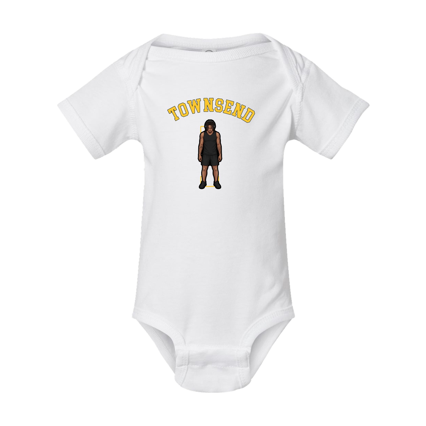 Baby Onesie — Shirsey Arch in White
