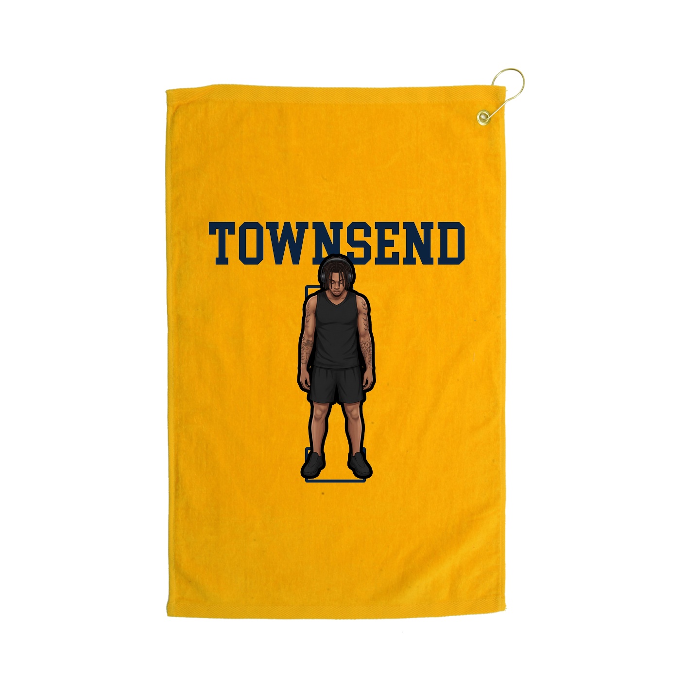 Golf Towel — Shirsey in Gold