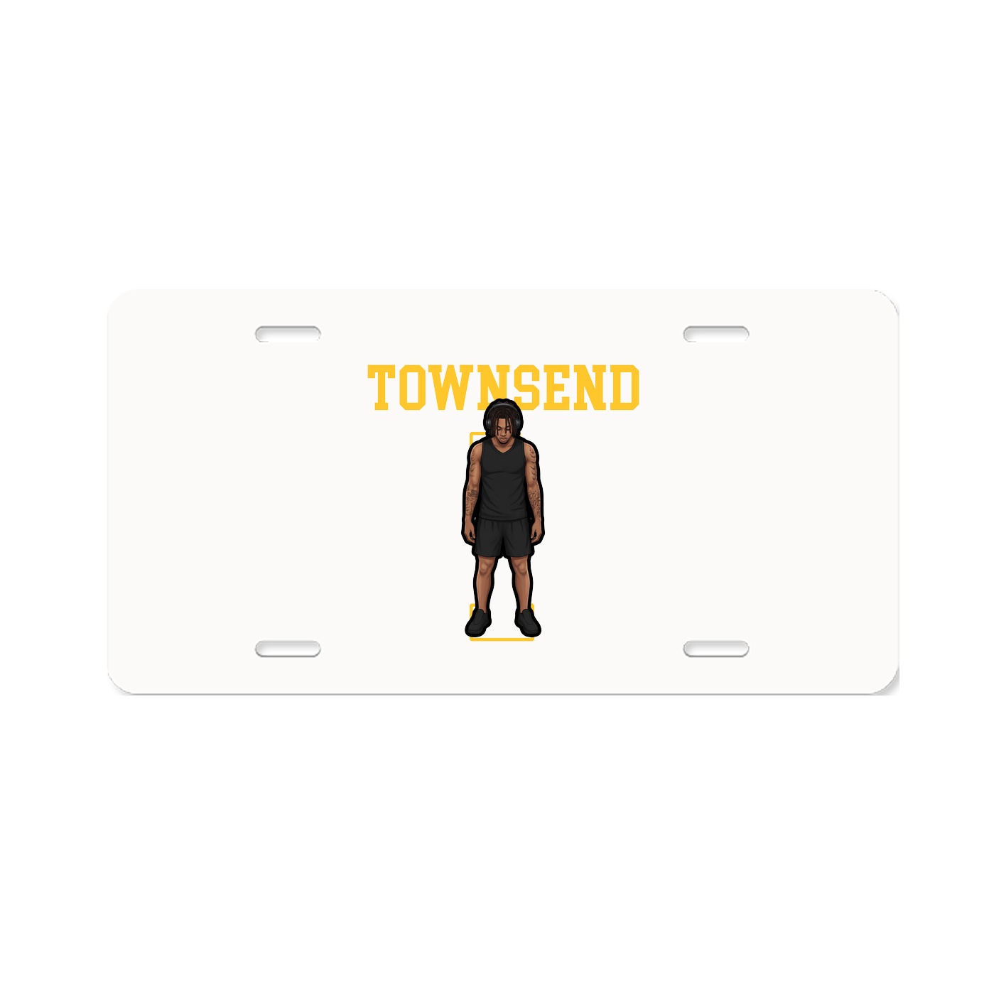 License Plate — Shirsey in Classic