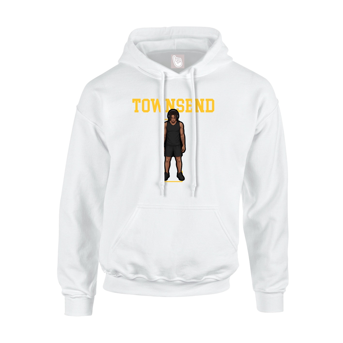 Youth Hoodie — Shirsey in White