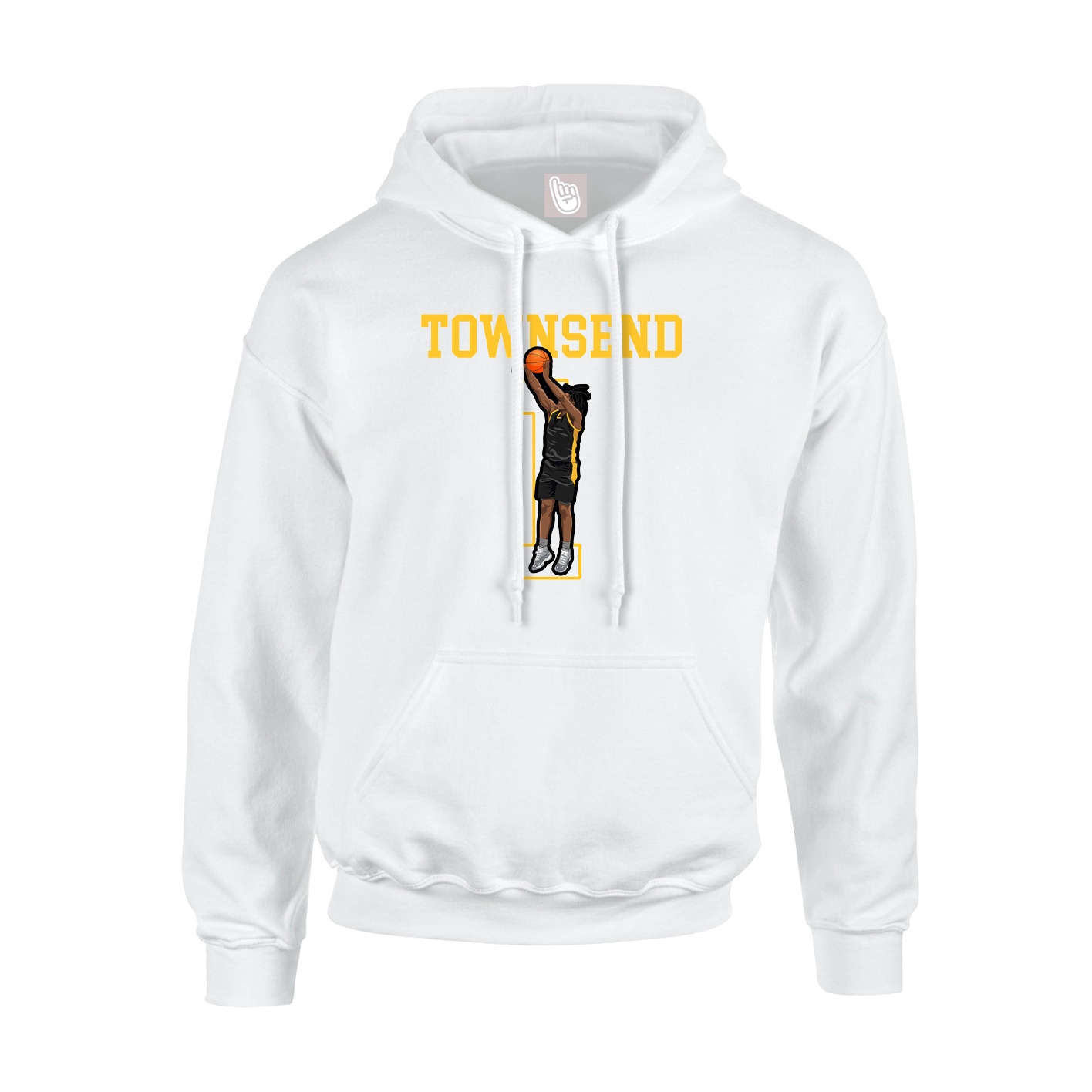 Youth Hoodie — Shirsey in White