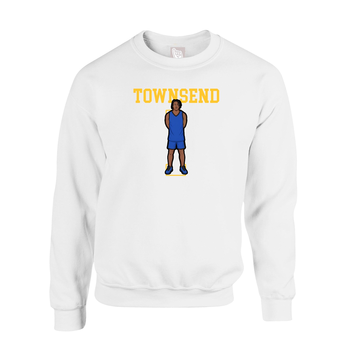 Fleece Crew — Shirsey in White