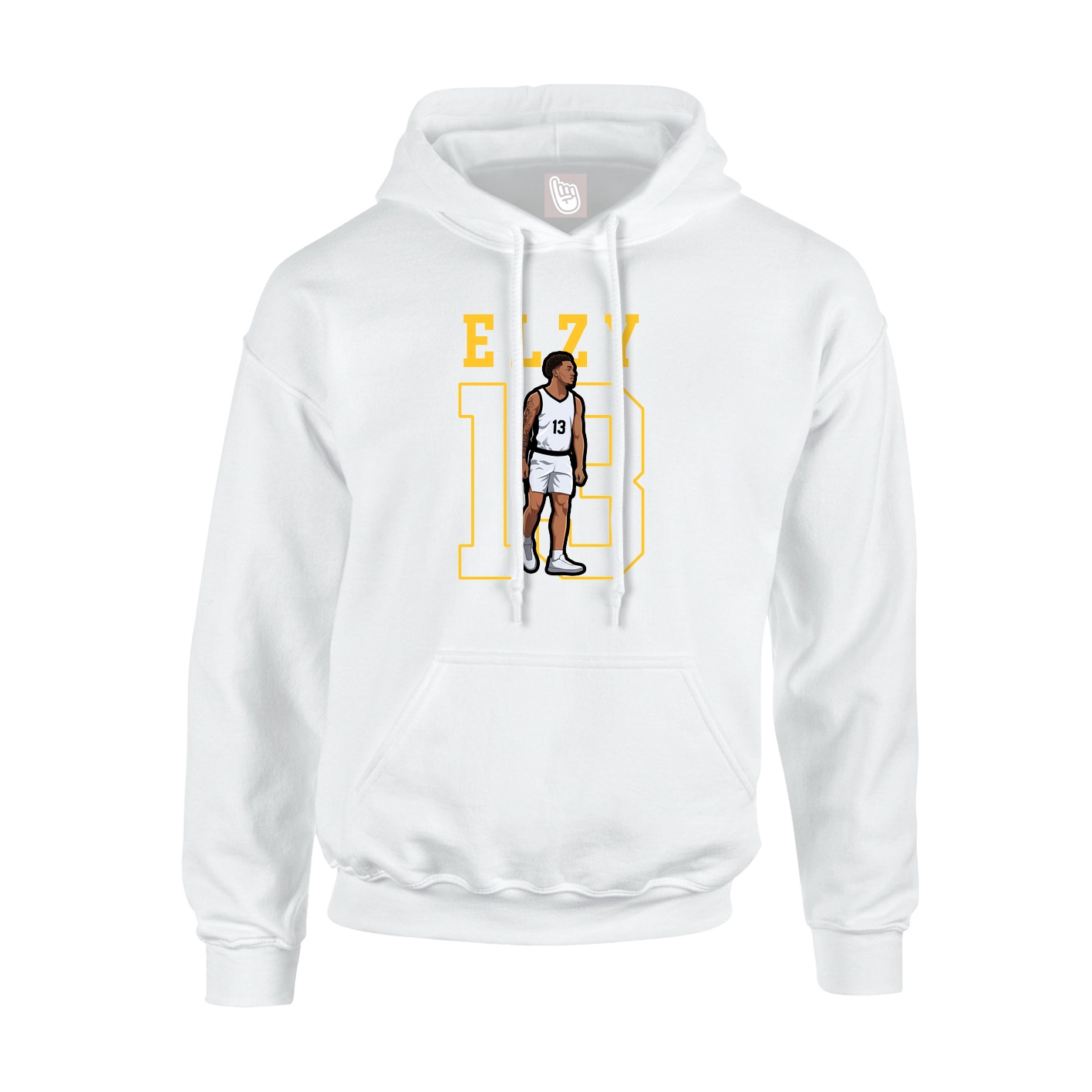 Youth Hoodie — Shirsey in White