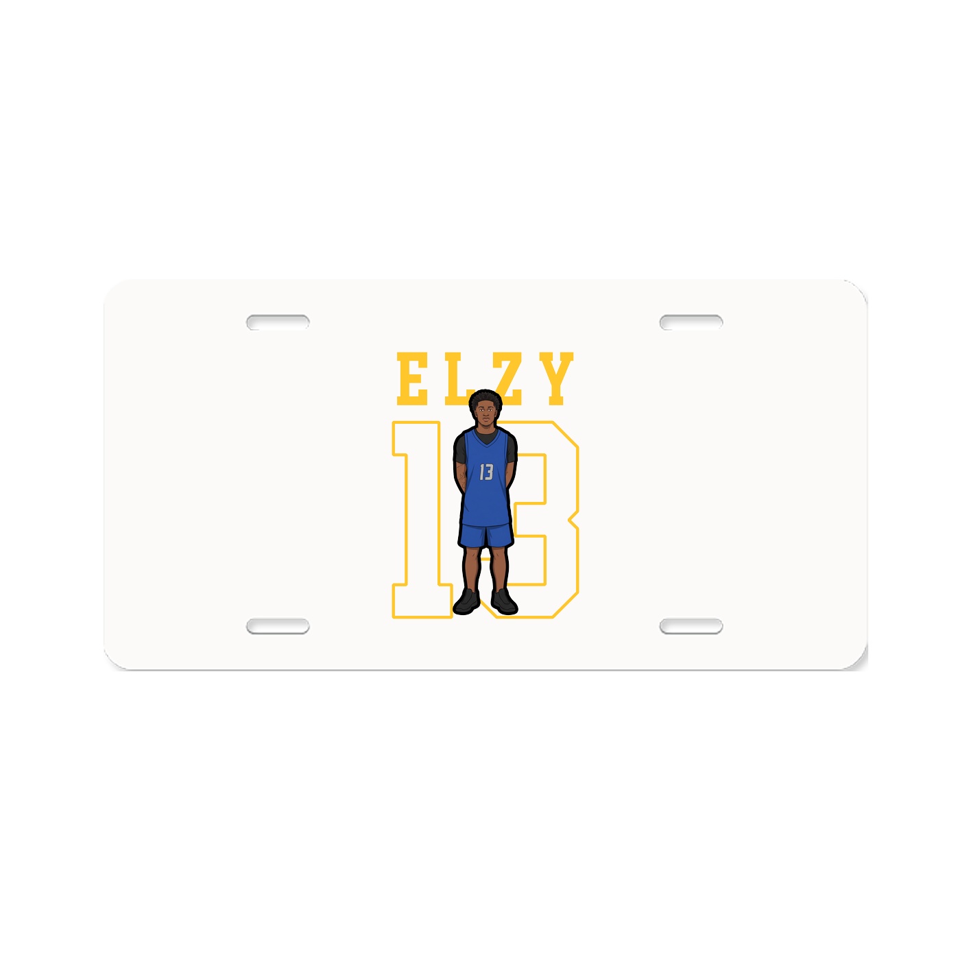 License Plate — Shirsey in Classic