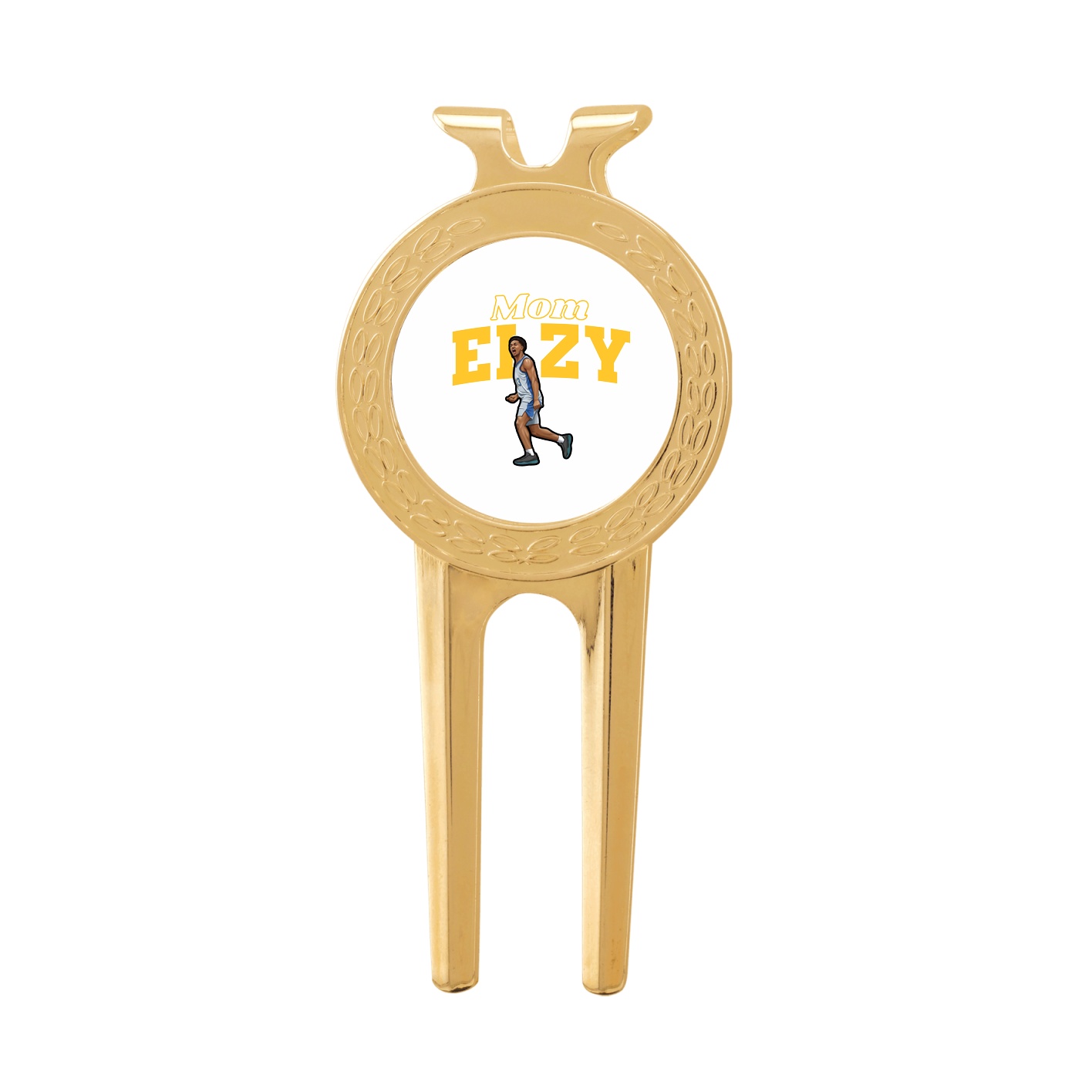 Divot Tool with Ball Marker — Mothers Day Block in Classic