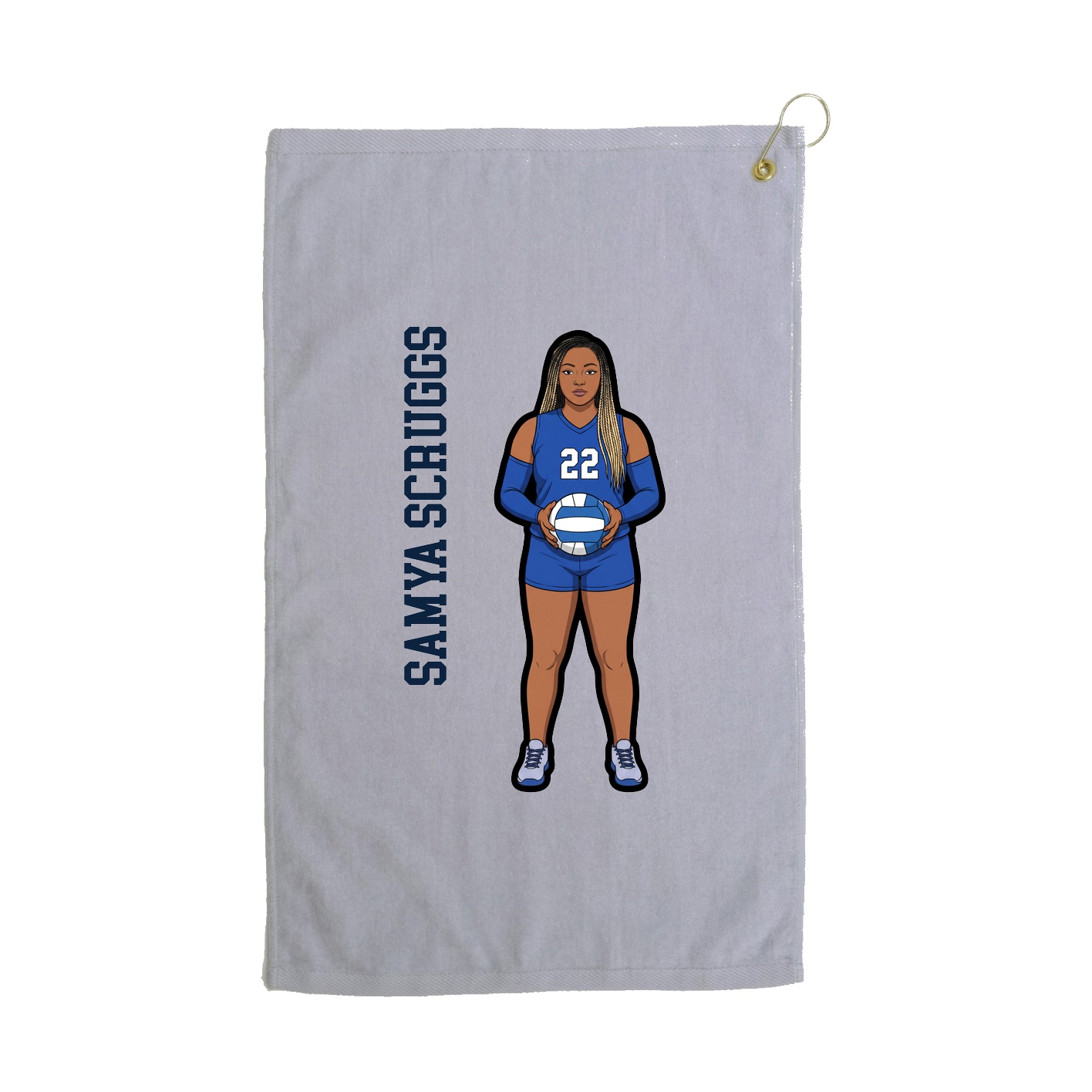 Terry Velour Golf Towel