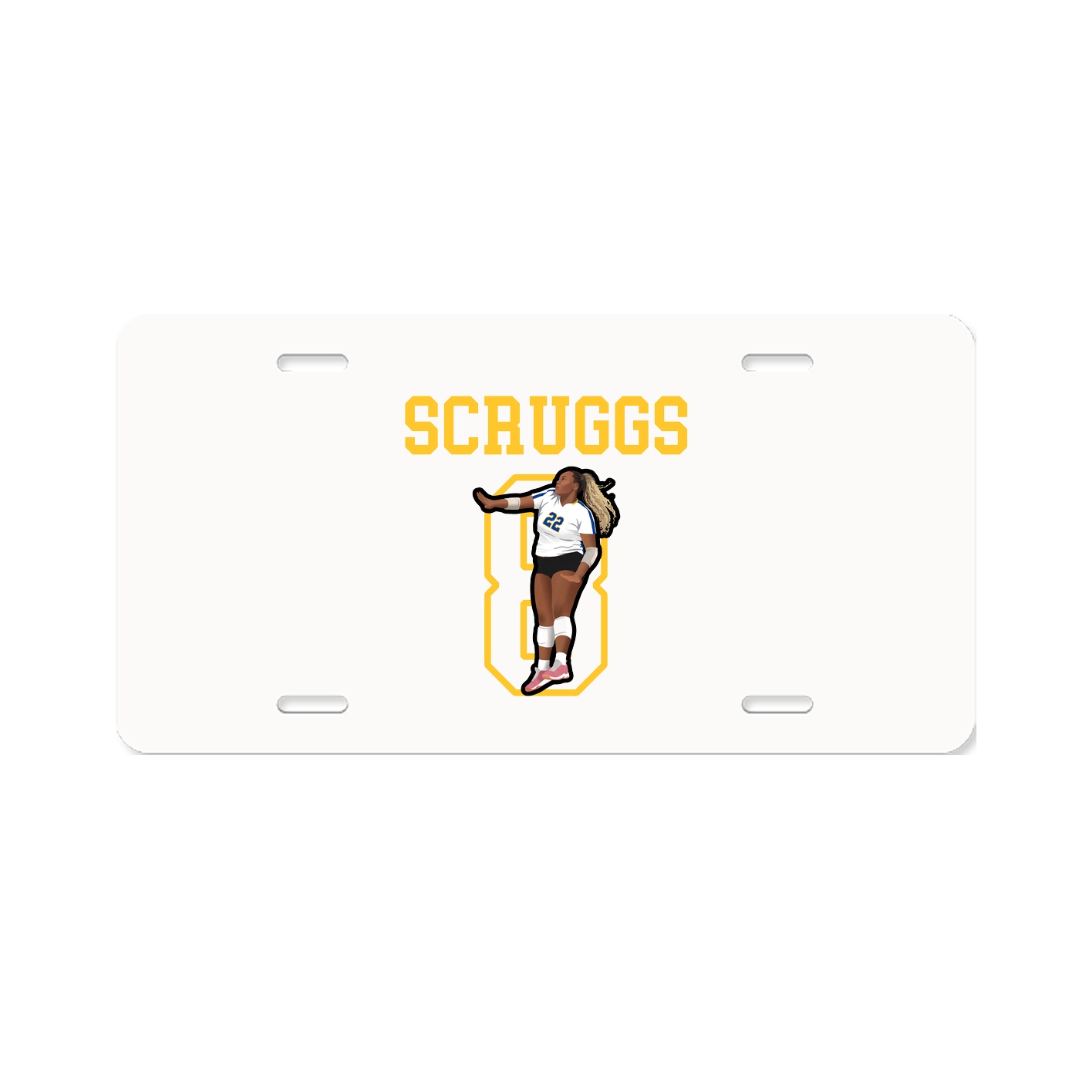 License Plate — Shirsey in Classic