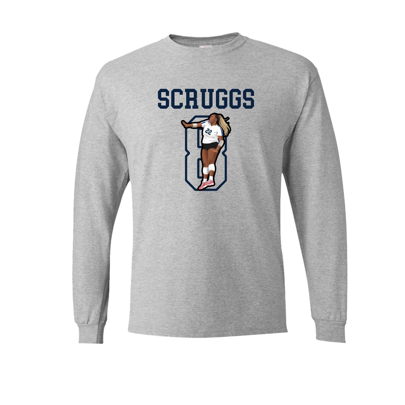 Long Sleeve Tee — Shirsey in Grey
