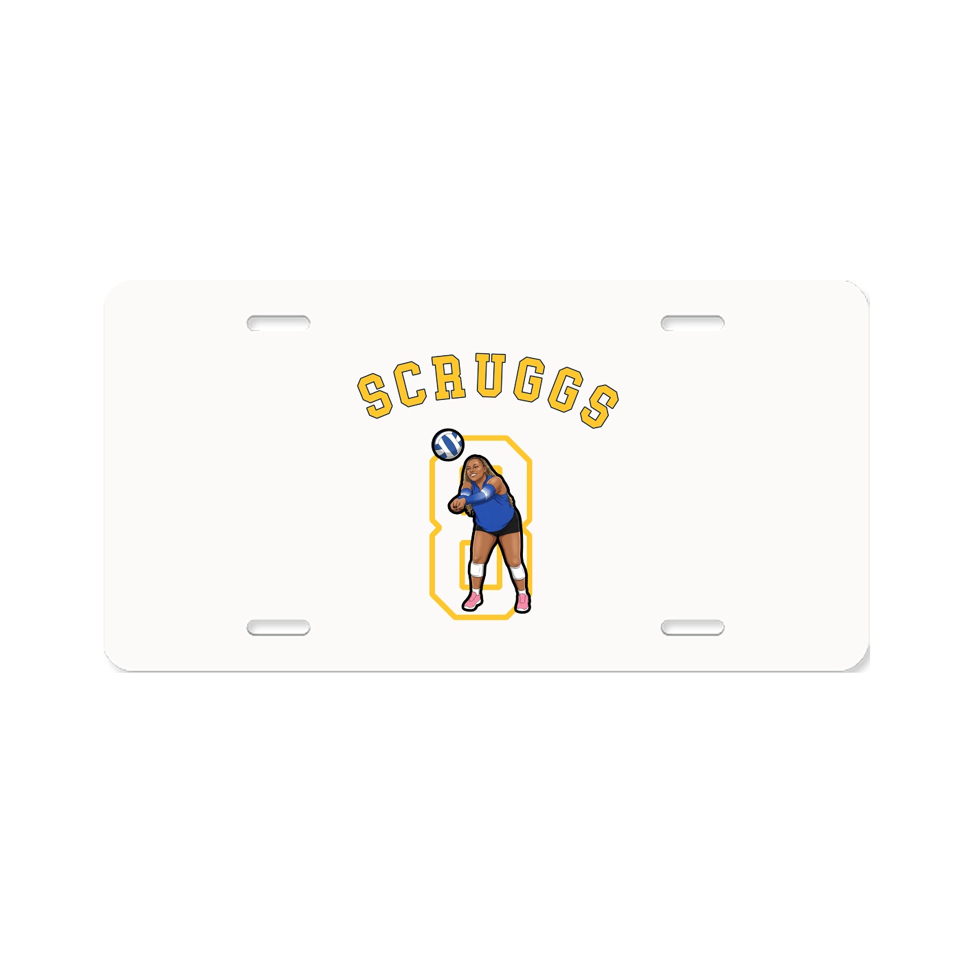 License Plate — Shirsey Arch in Classic