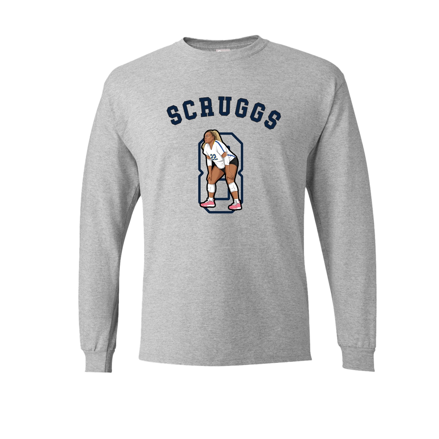 Long Sleeve Tee — Shirsey Arch in Grey