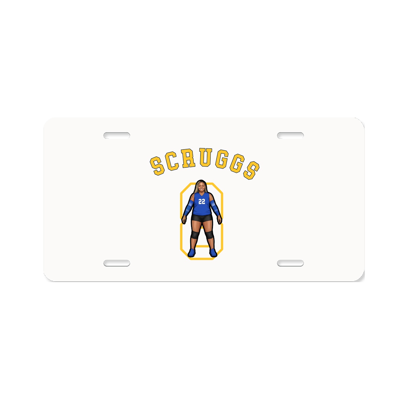 License Plate — Shirsey Arch in Classic