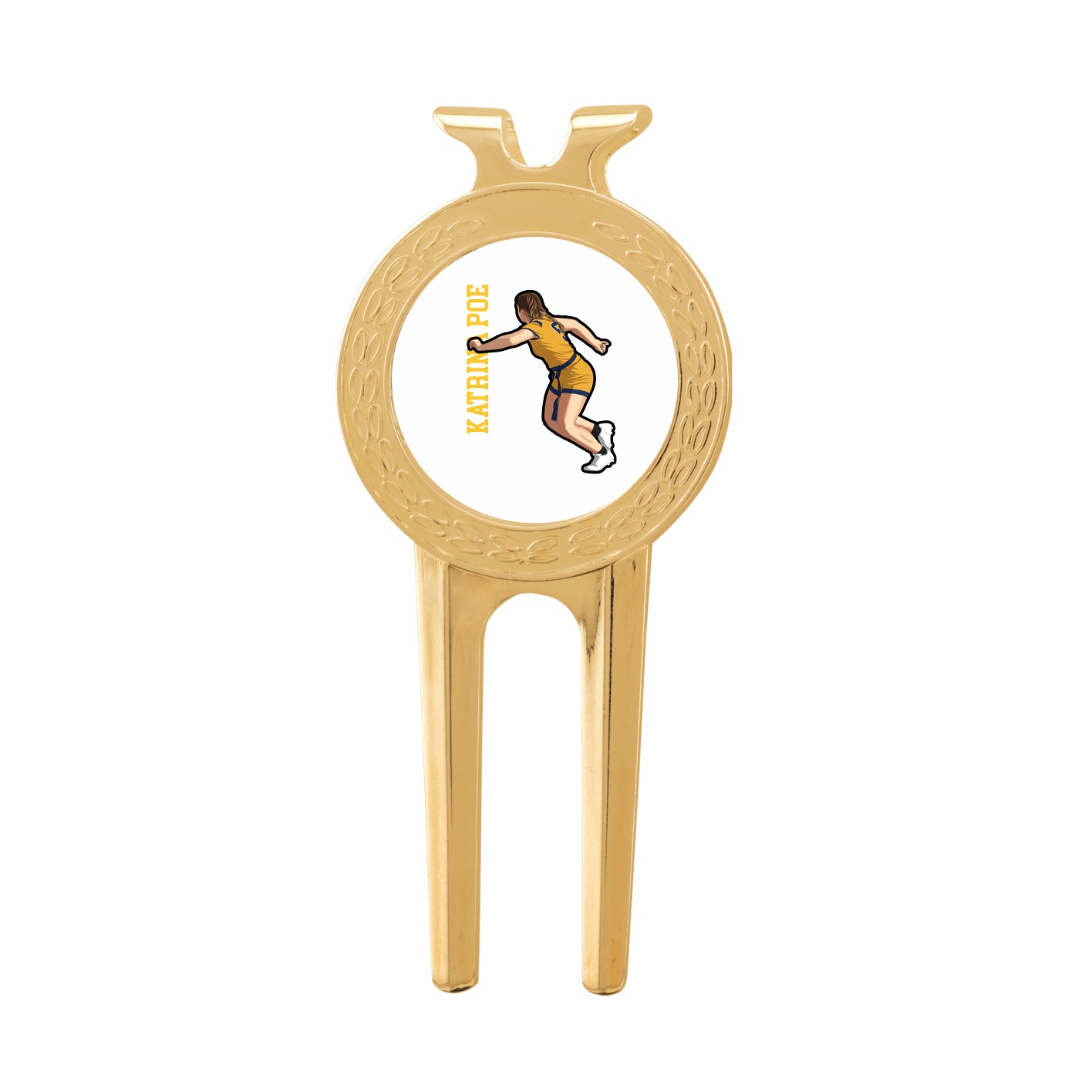 Divot Tool with Ball Marker — Name Vertical in Classic
