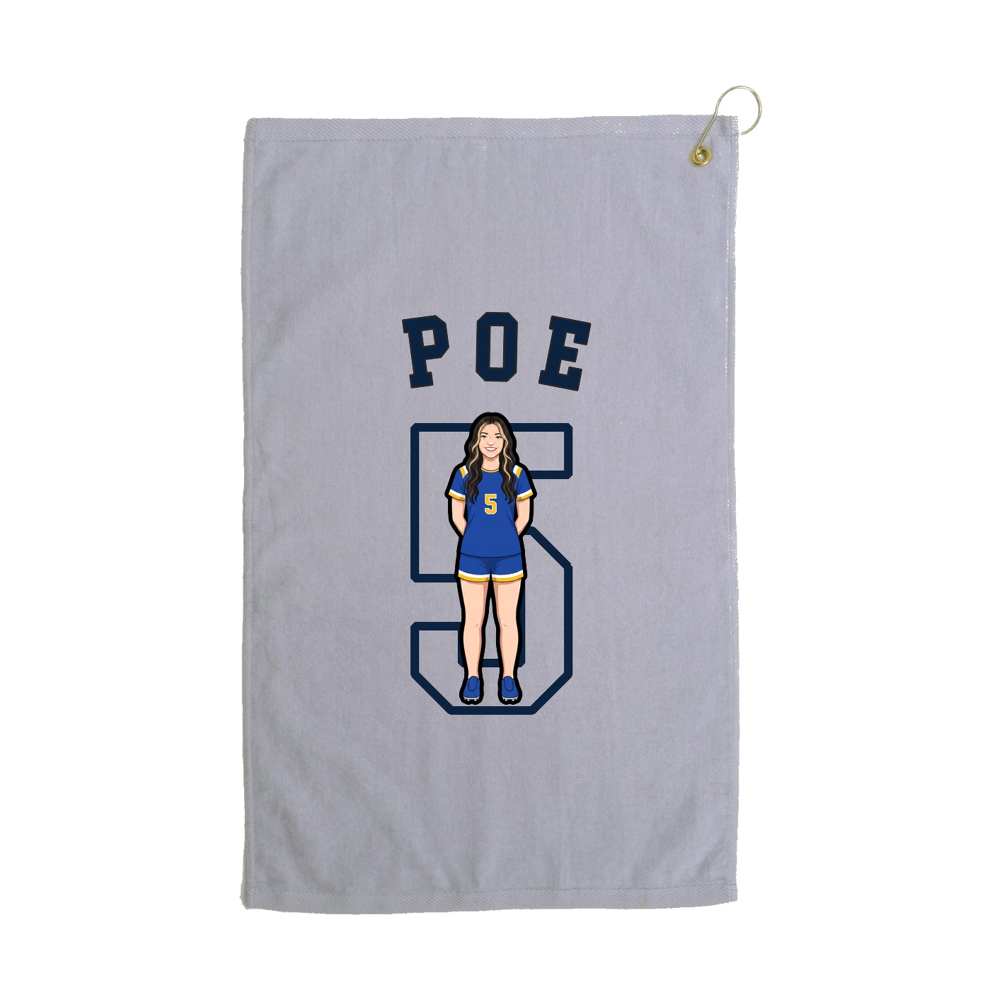 Golf Towel — Shirsey Arch in Grey