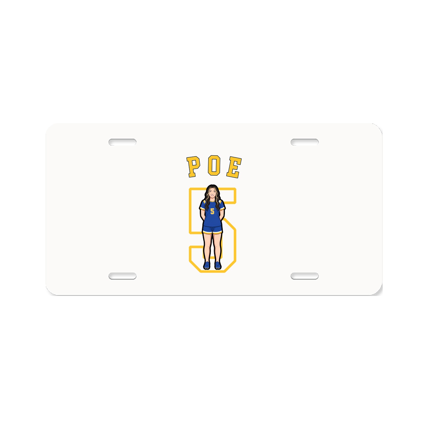 License Plate — Shirsey Arch in Classic