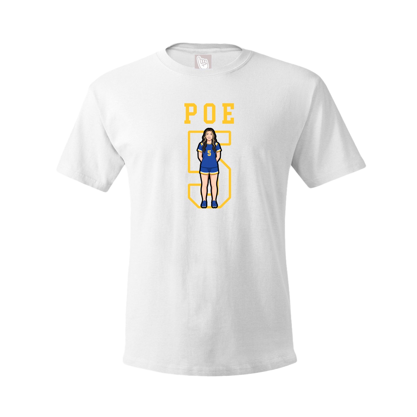 Youth Tee — Shirsey in White