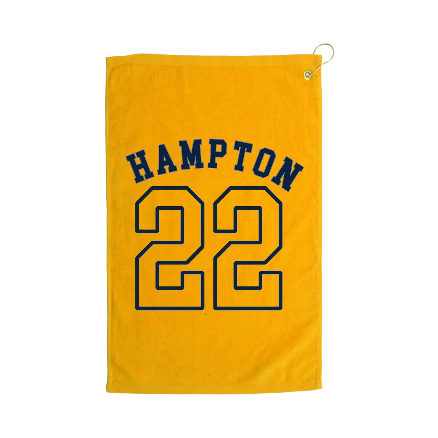 Golf Towel — Shirsey Arch in Gold