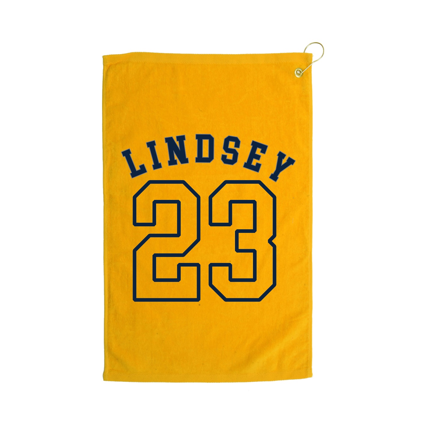Golf Towel — Shirsey Arch in Gold