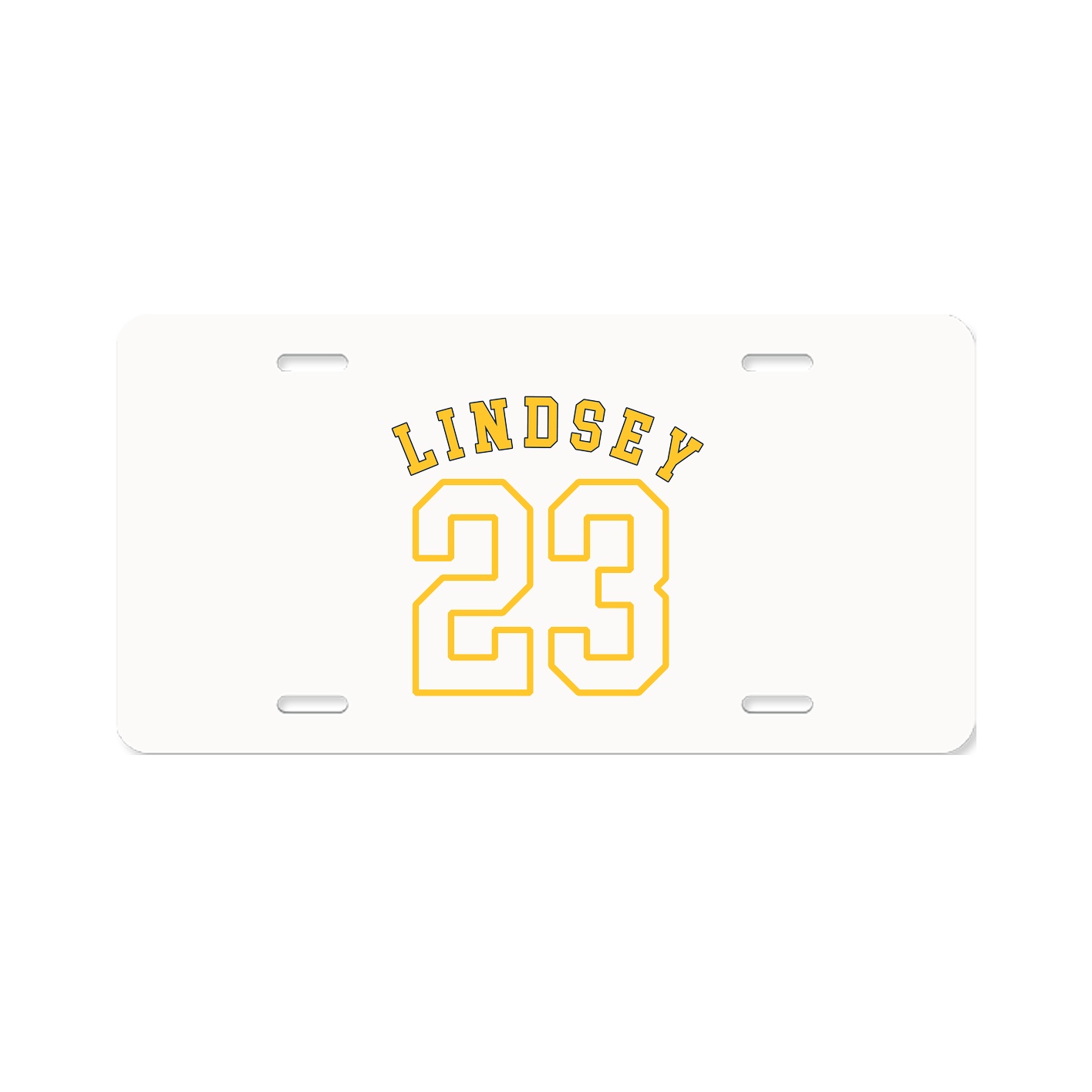 License Plate — Shirsey Arch in Classic