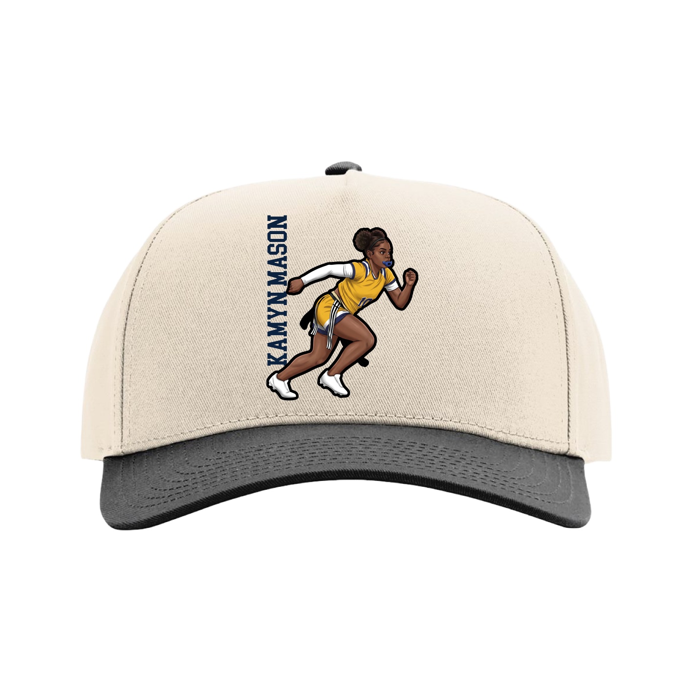 Full Fabric Five-Panel Champ Cap