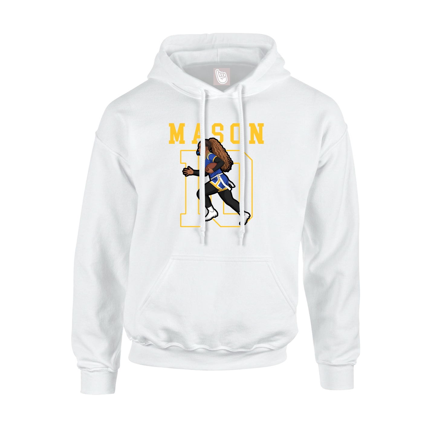 Youth Hoodie — Shirsey in White
