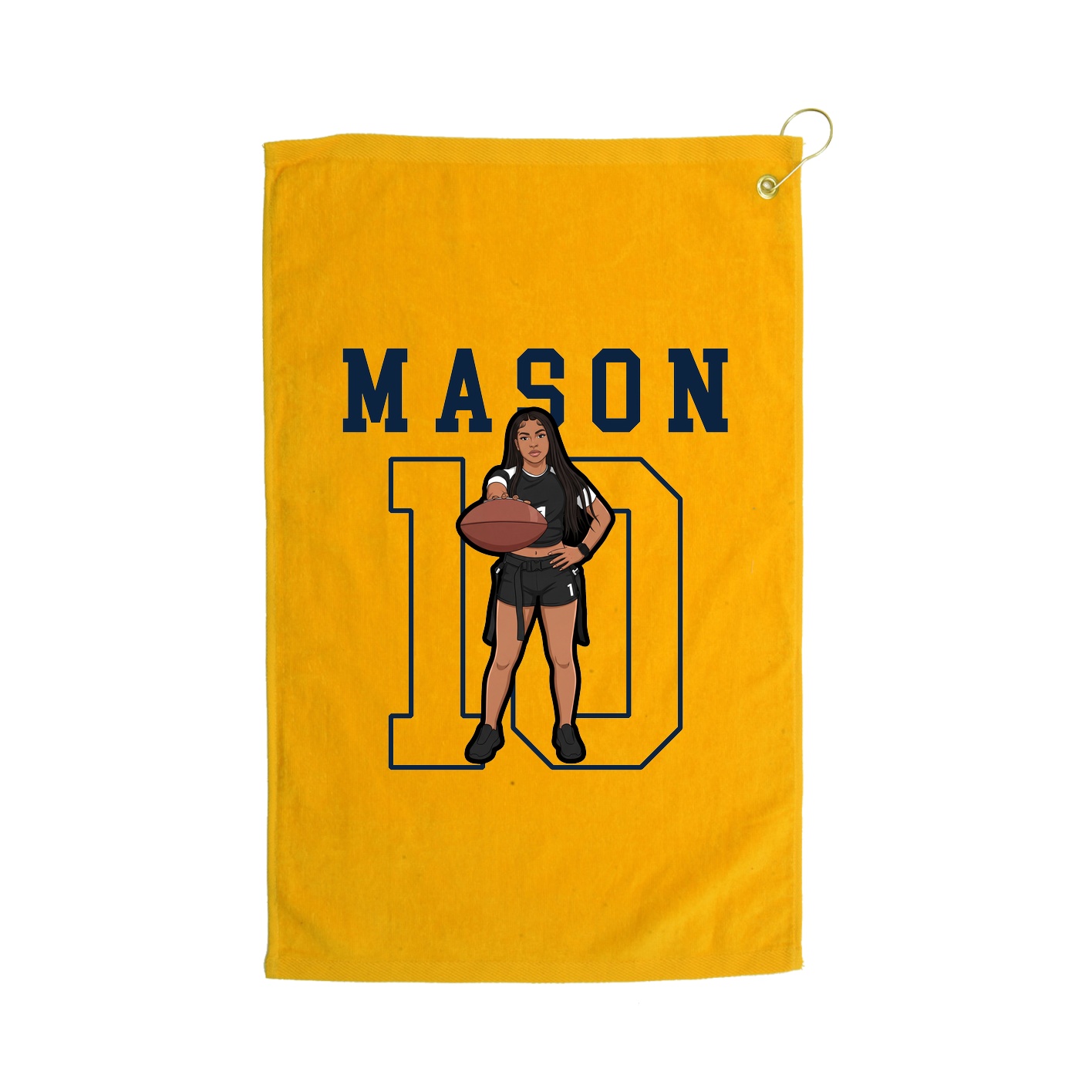 Golf Towel — Shirsey in Gold