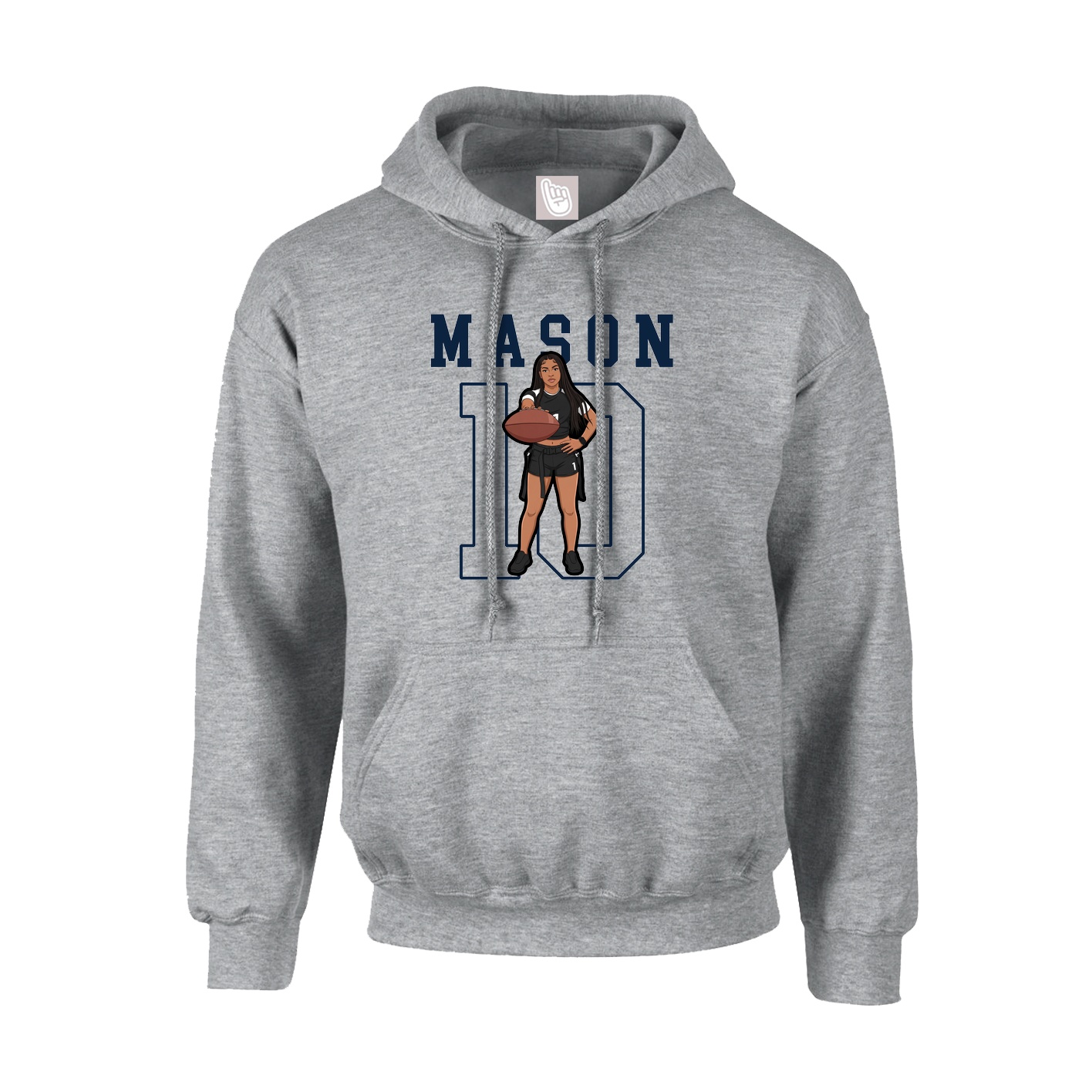 Youth Hoodie — Shirsey in Grey