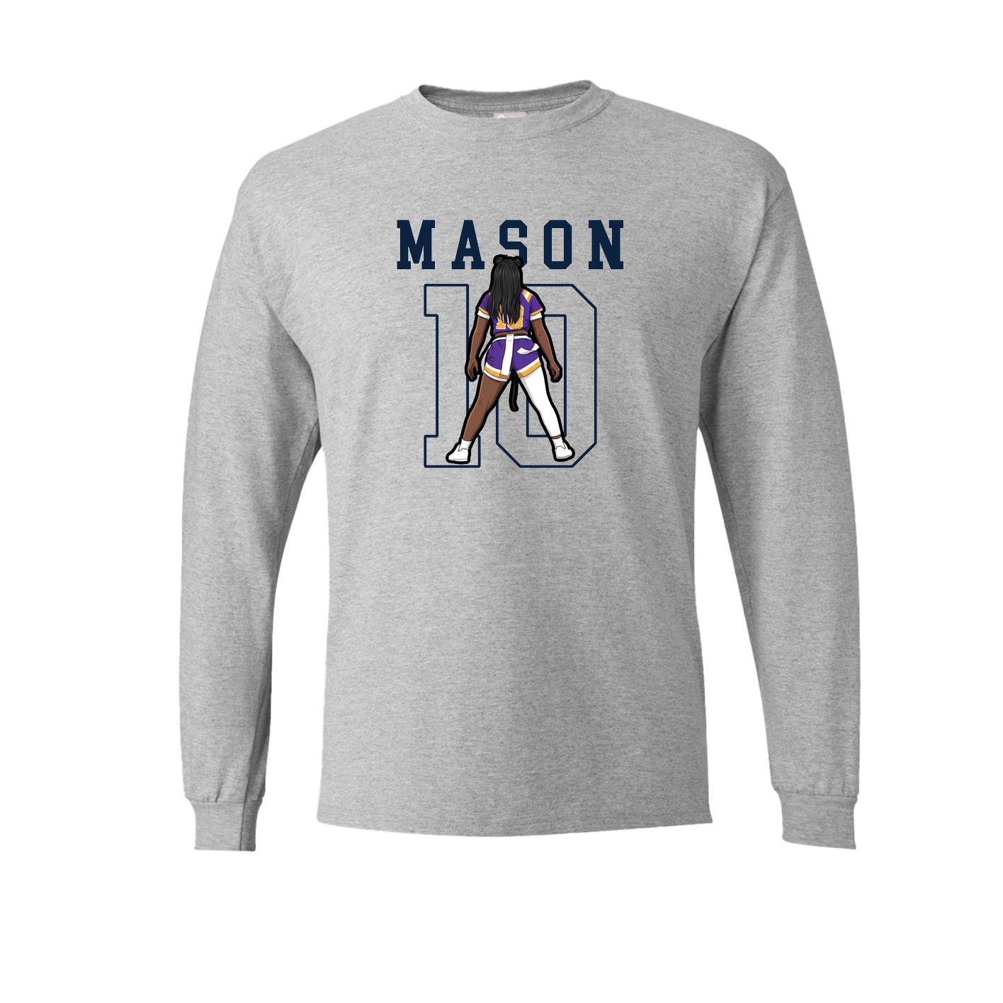 Long Sleeve Tee — Shirsey in Grey