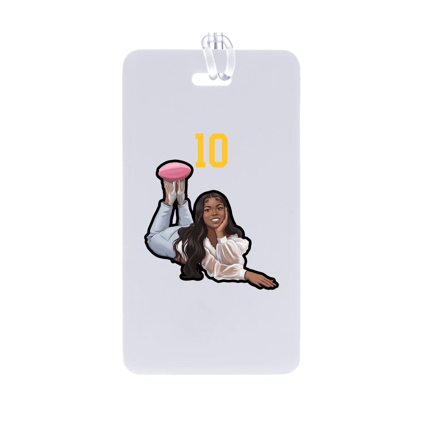 Bag Tag — Number Top in Classic