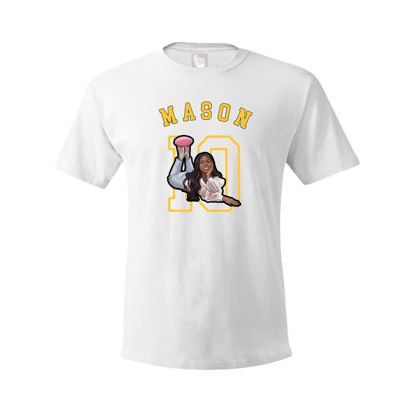 Youth Tee — Shirsey Arch in White