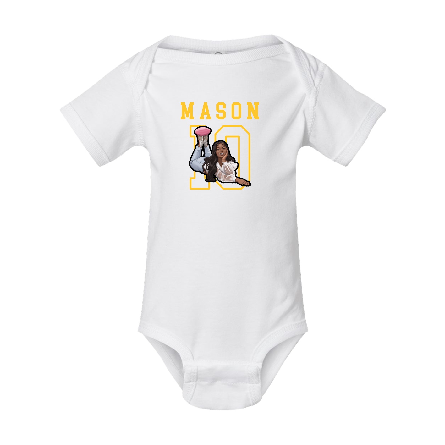 Baby Onesie — Shirsey in White