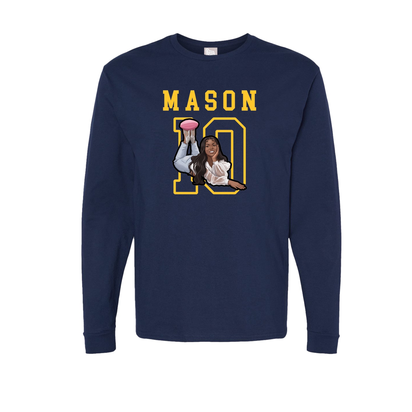 Long Sleeve Tee — Shirsey in Navy