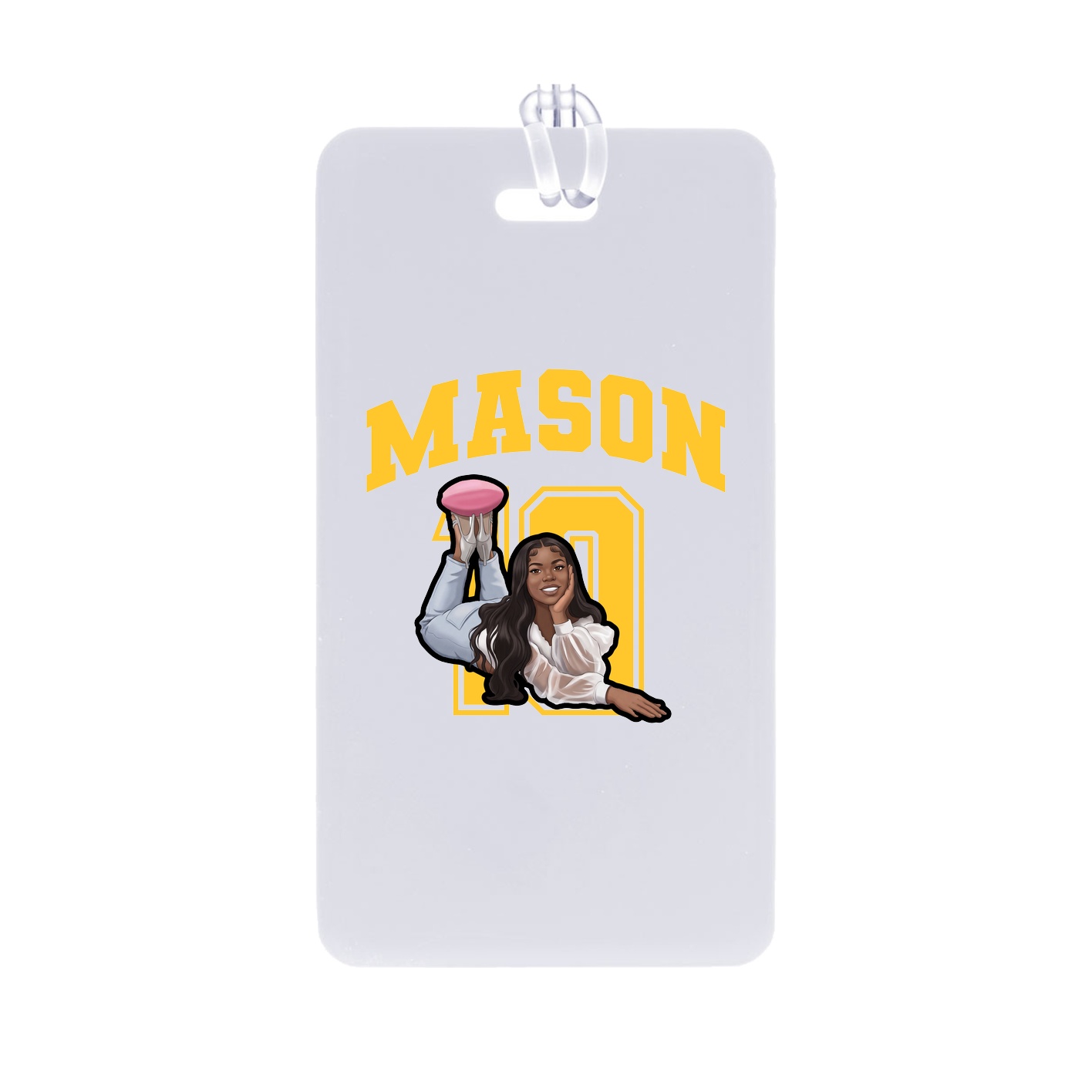 Bag Tag — Number in Classic