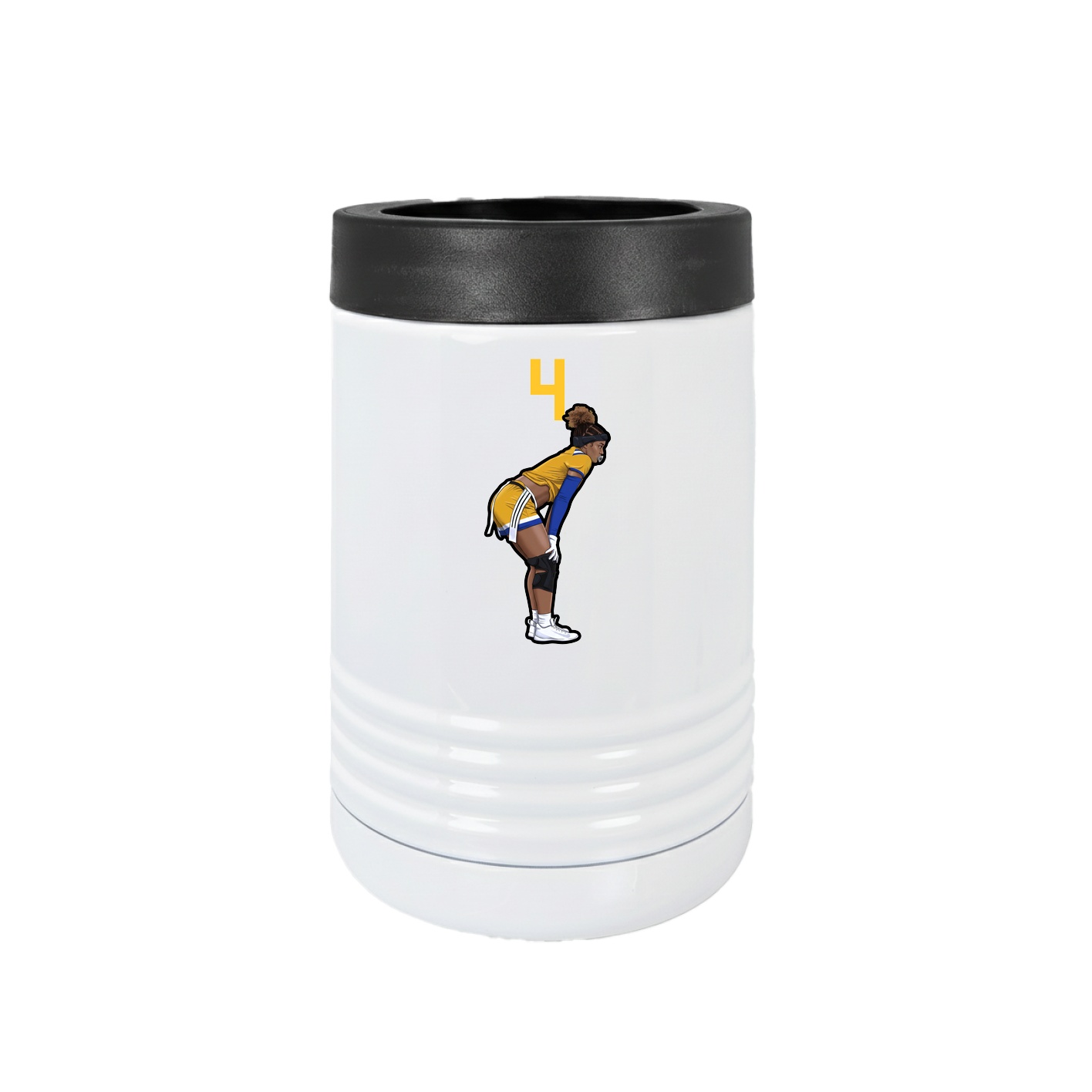 Beverage Holder — Number Top in White