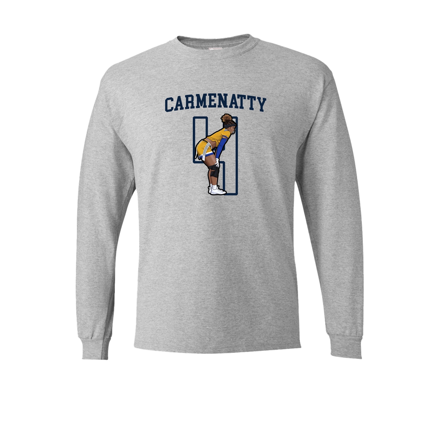 Long Sleeve Tee — Shirsey in Grey