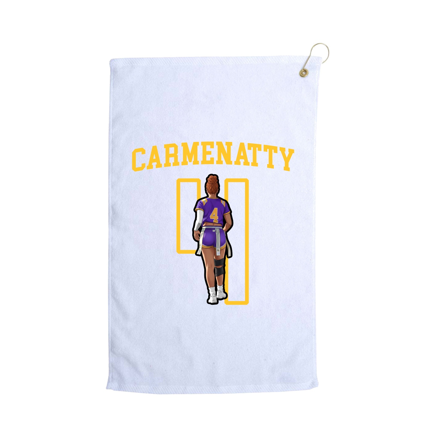 Golf Towel — Shirsey in White