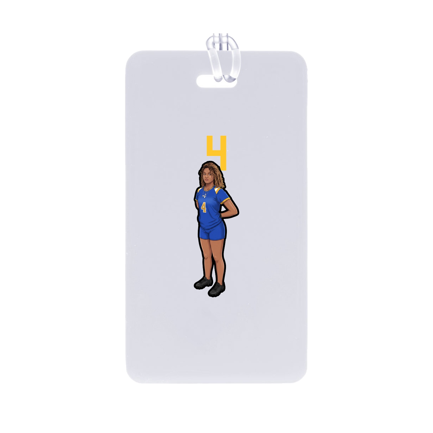 Bag Tag — Number Top in Classic