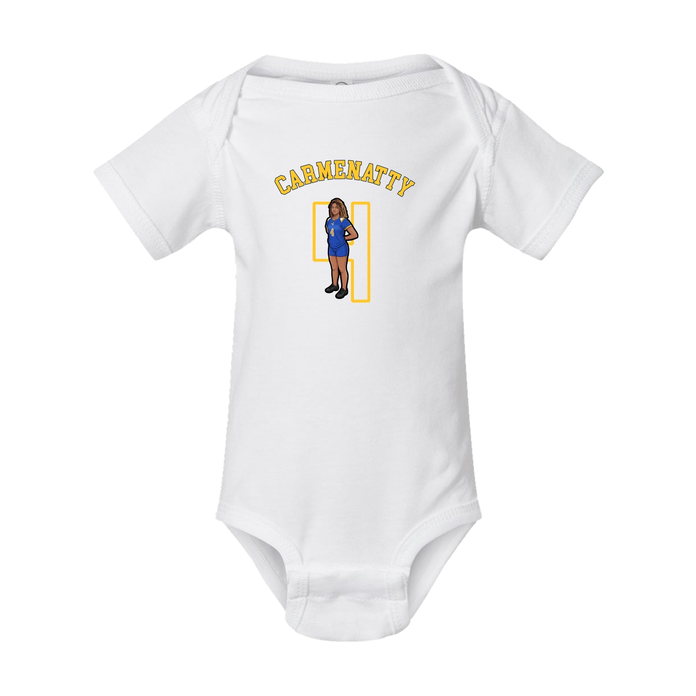 Baby Onesie — Shirsey Arch in White