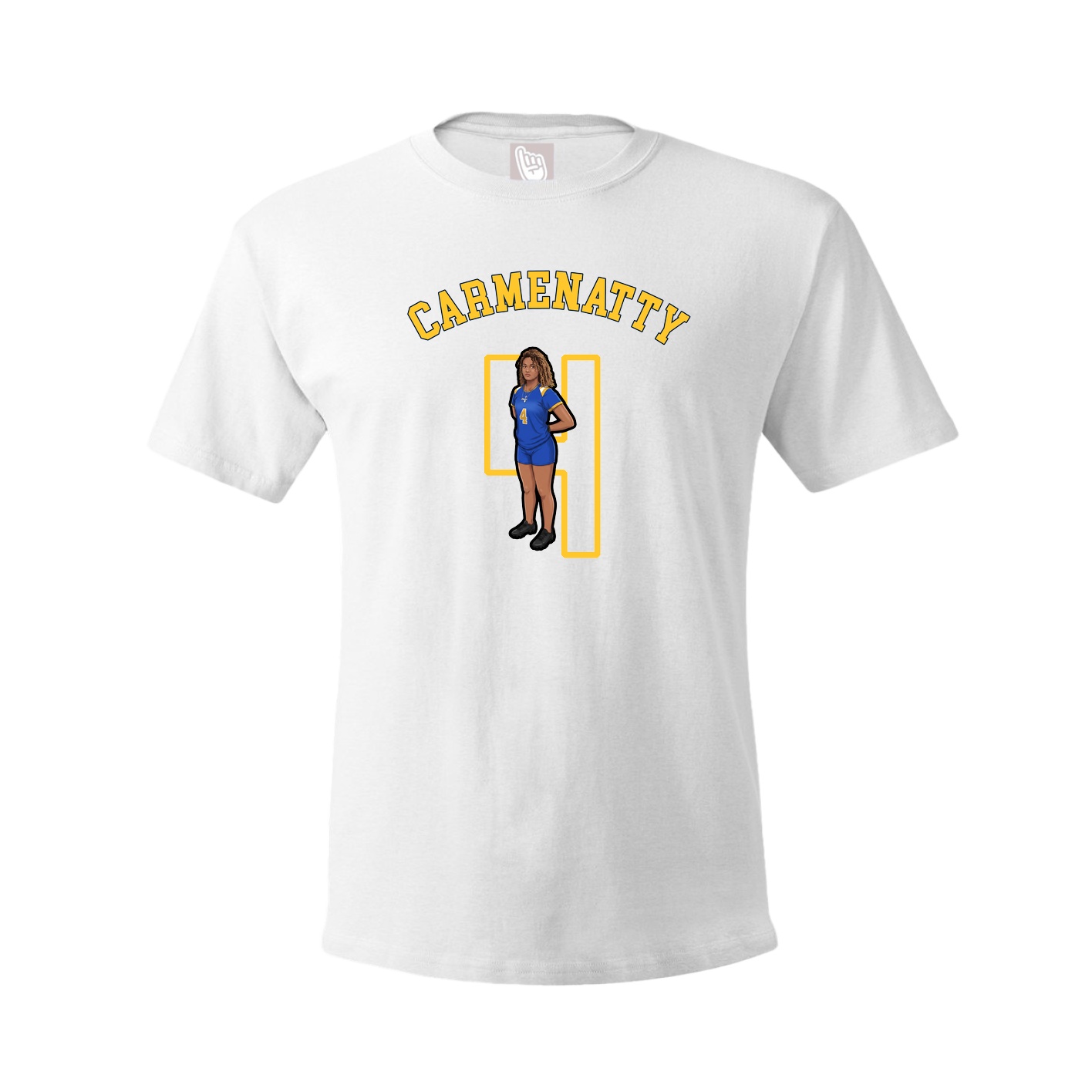 Youth Tee — Shirsey Arch in White
