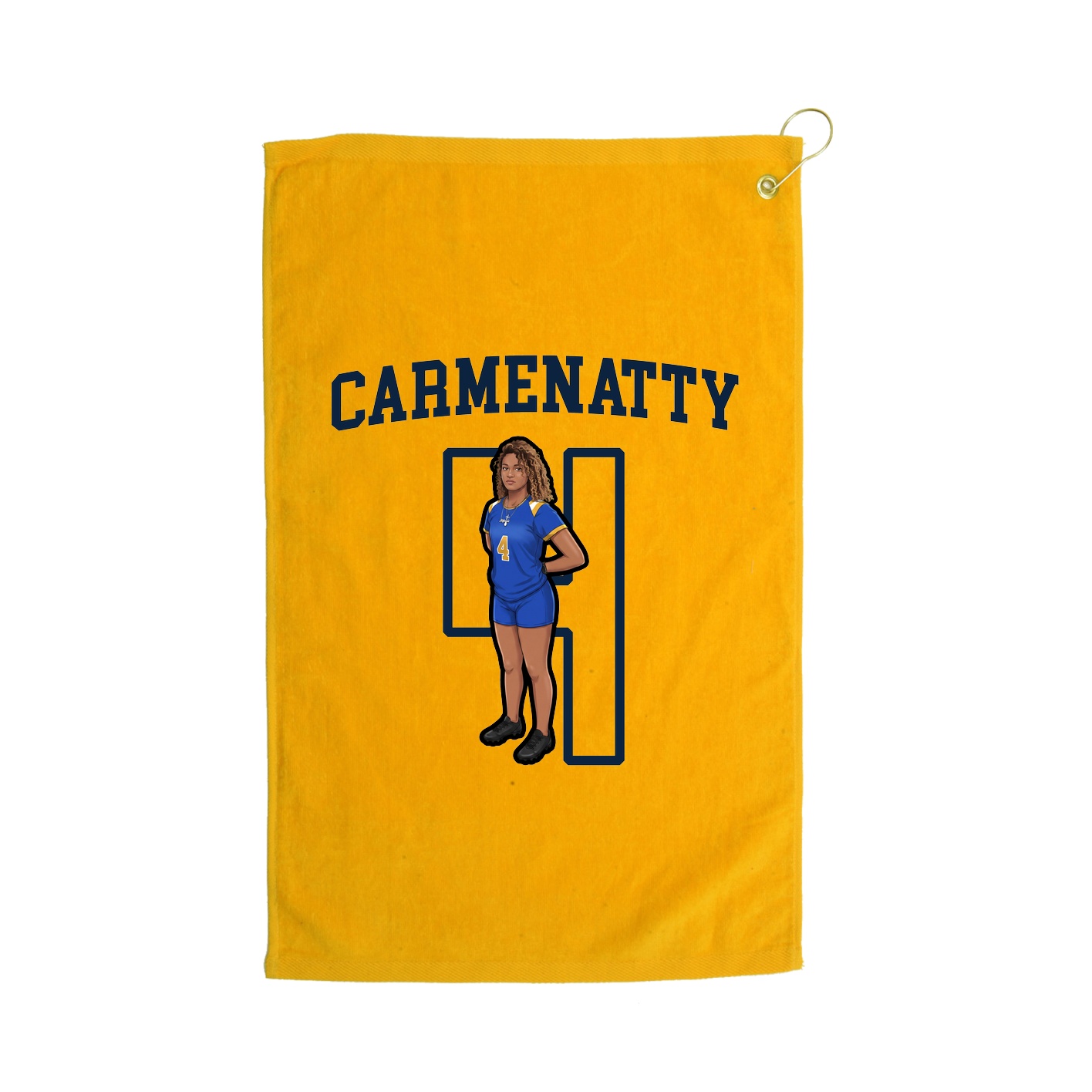 Golf Towel — Shirsey in Gold