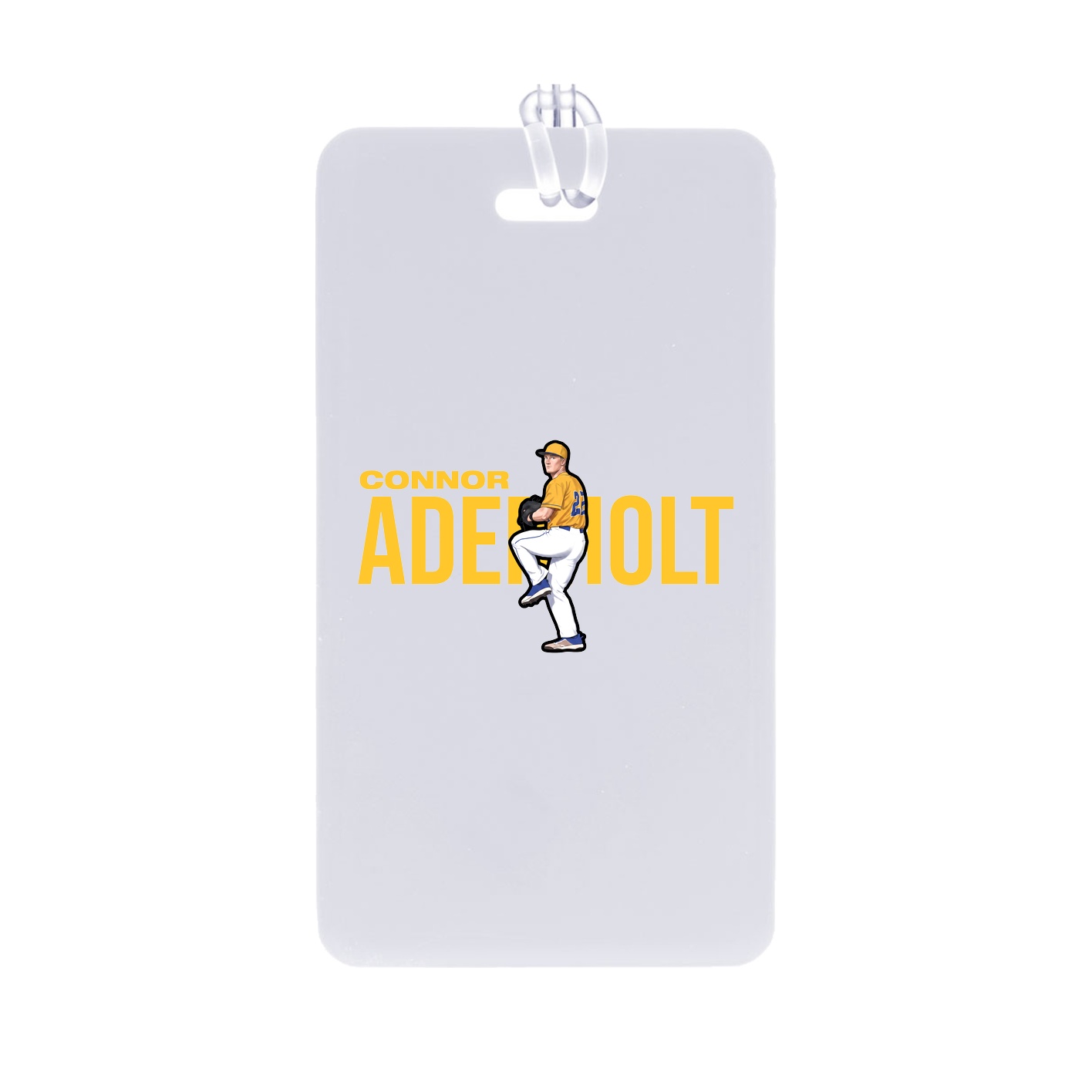Bag Tag — Player Name in Classic