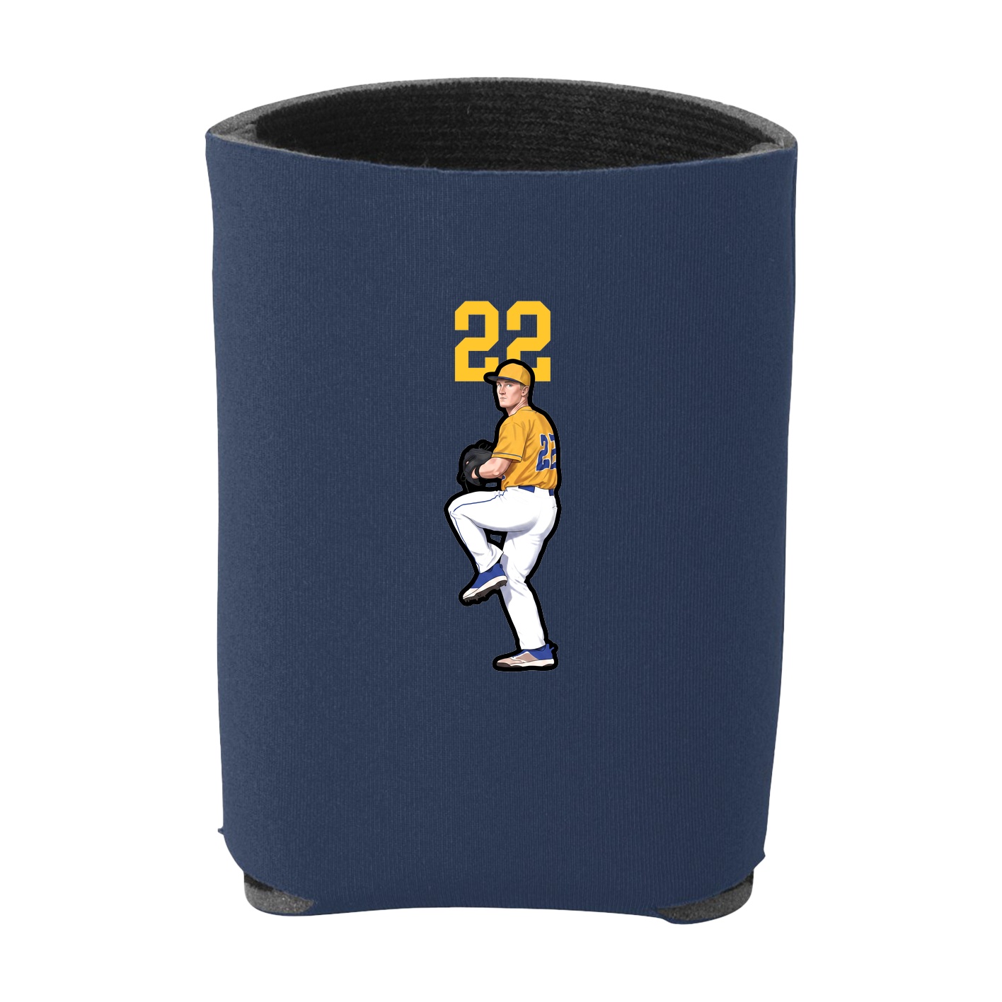 Can Holder — Number Top in Navy