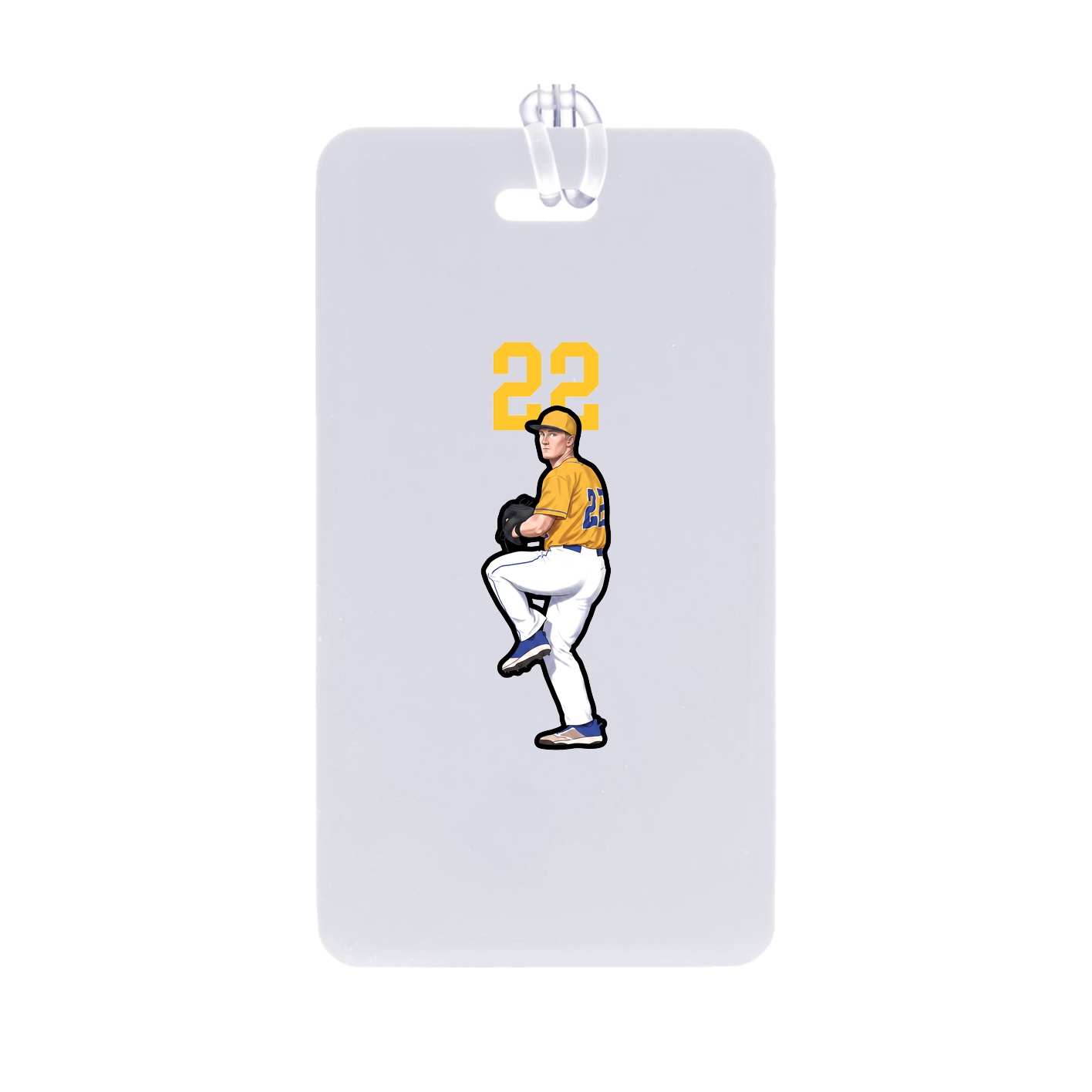 Bag Tag — Number Top in Classic