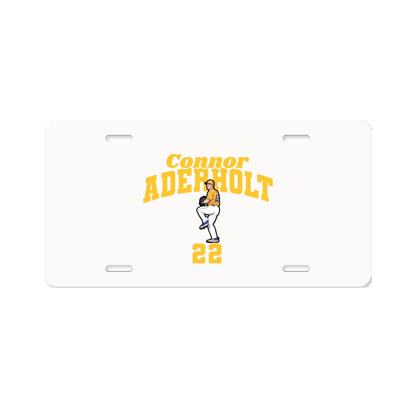 License Plate — Signature Arch in Classic