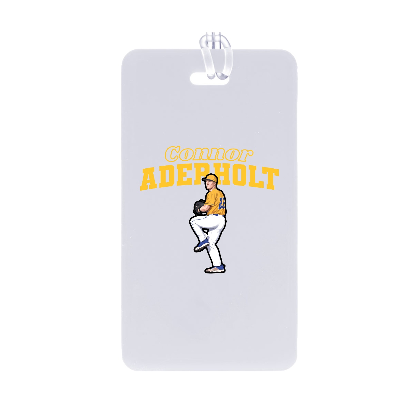 Bag Tag — Name Arch in Classic
