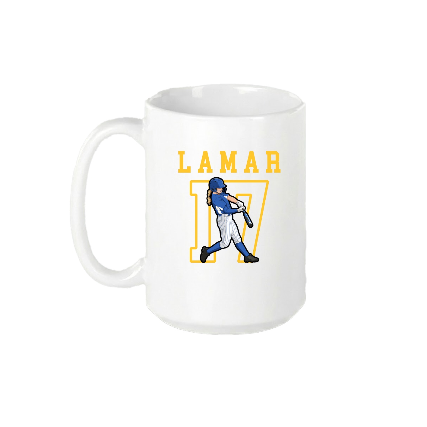 15oz Coffee Mug — Shirsey in White