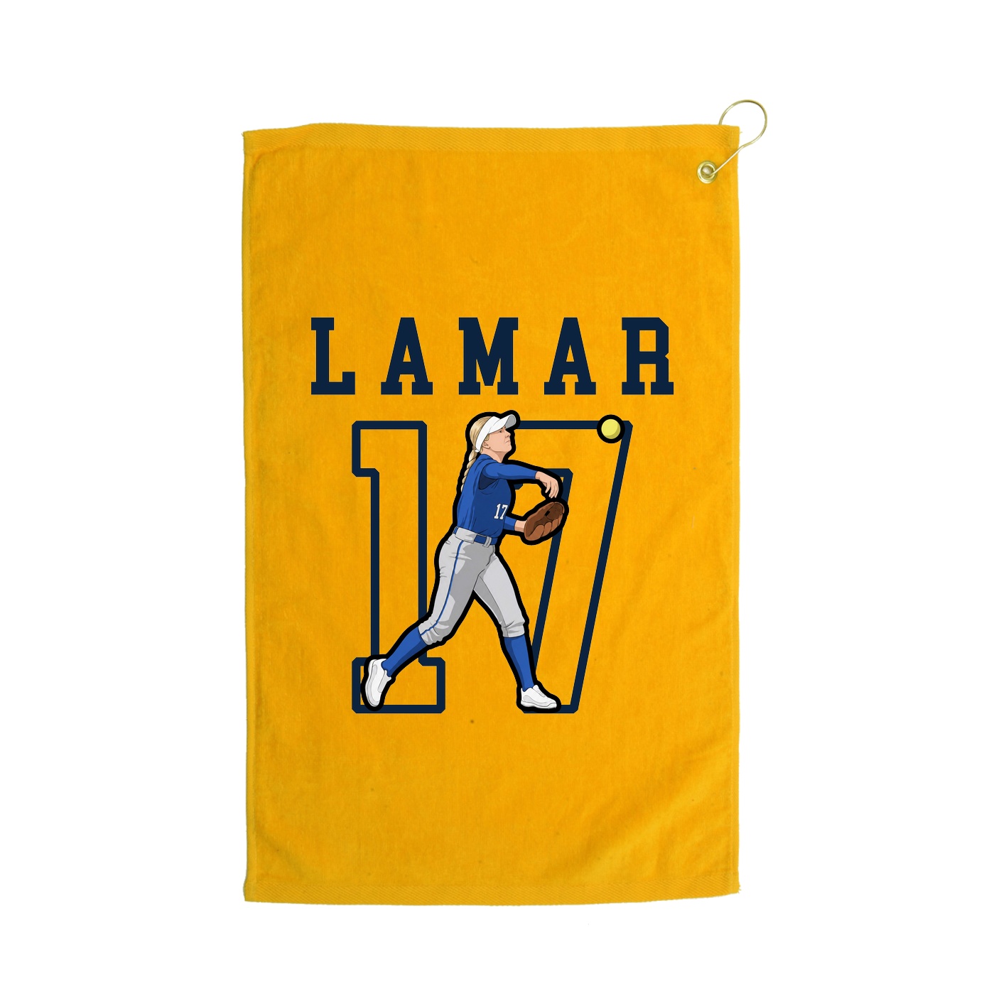 Golf Towel — Shirsey in Gold