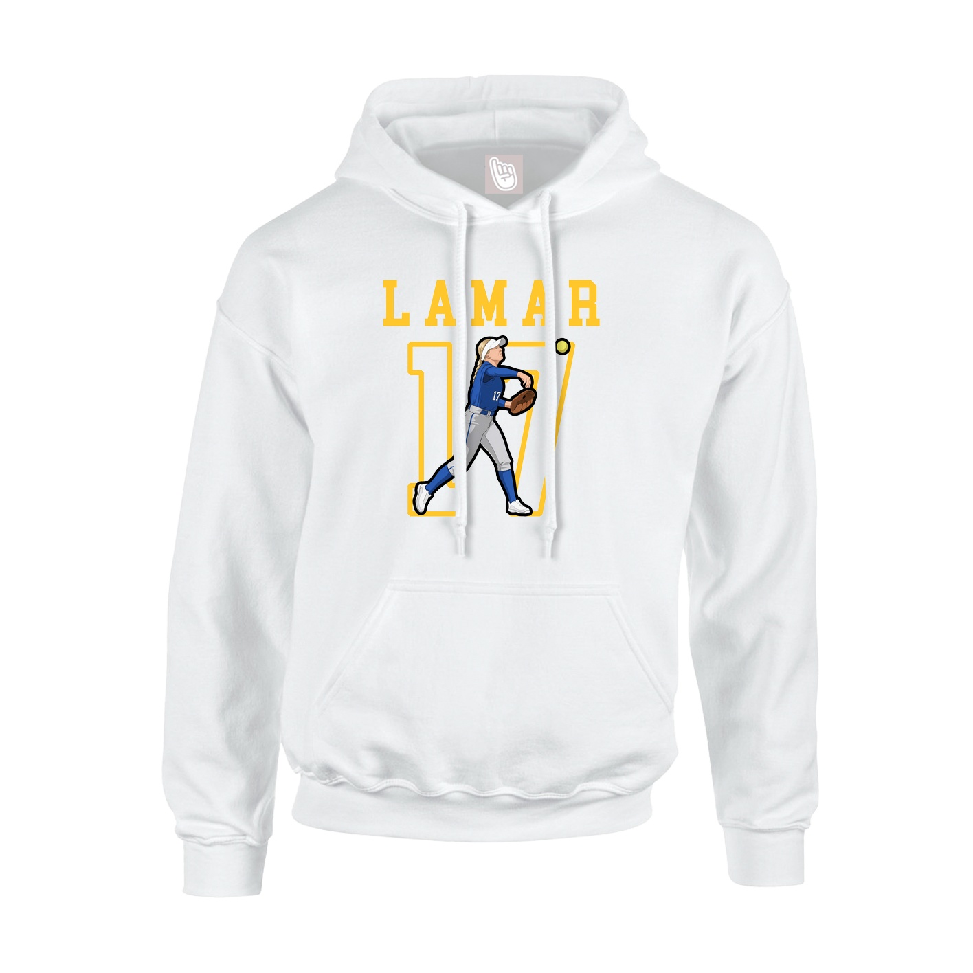 Youth Hoodie — Shirsey in White