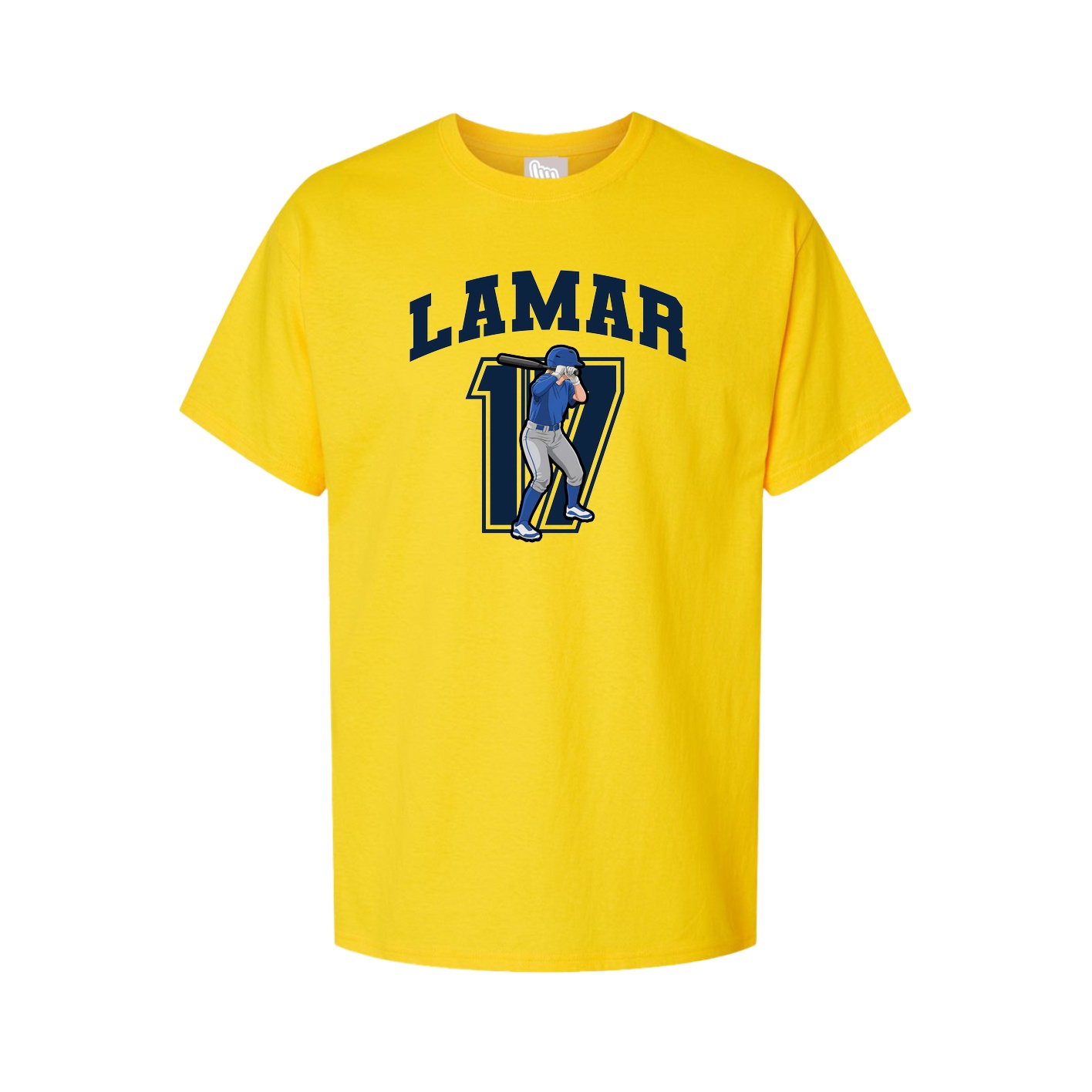 Tee — Number in Gold