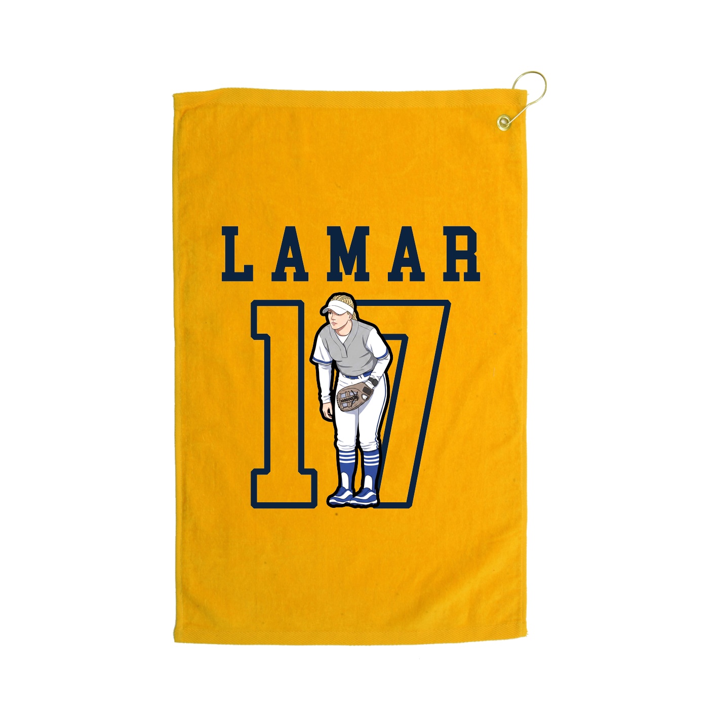 Golf Towel — Shirsey in Gold