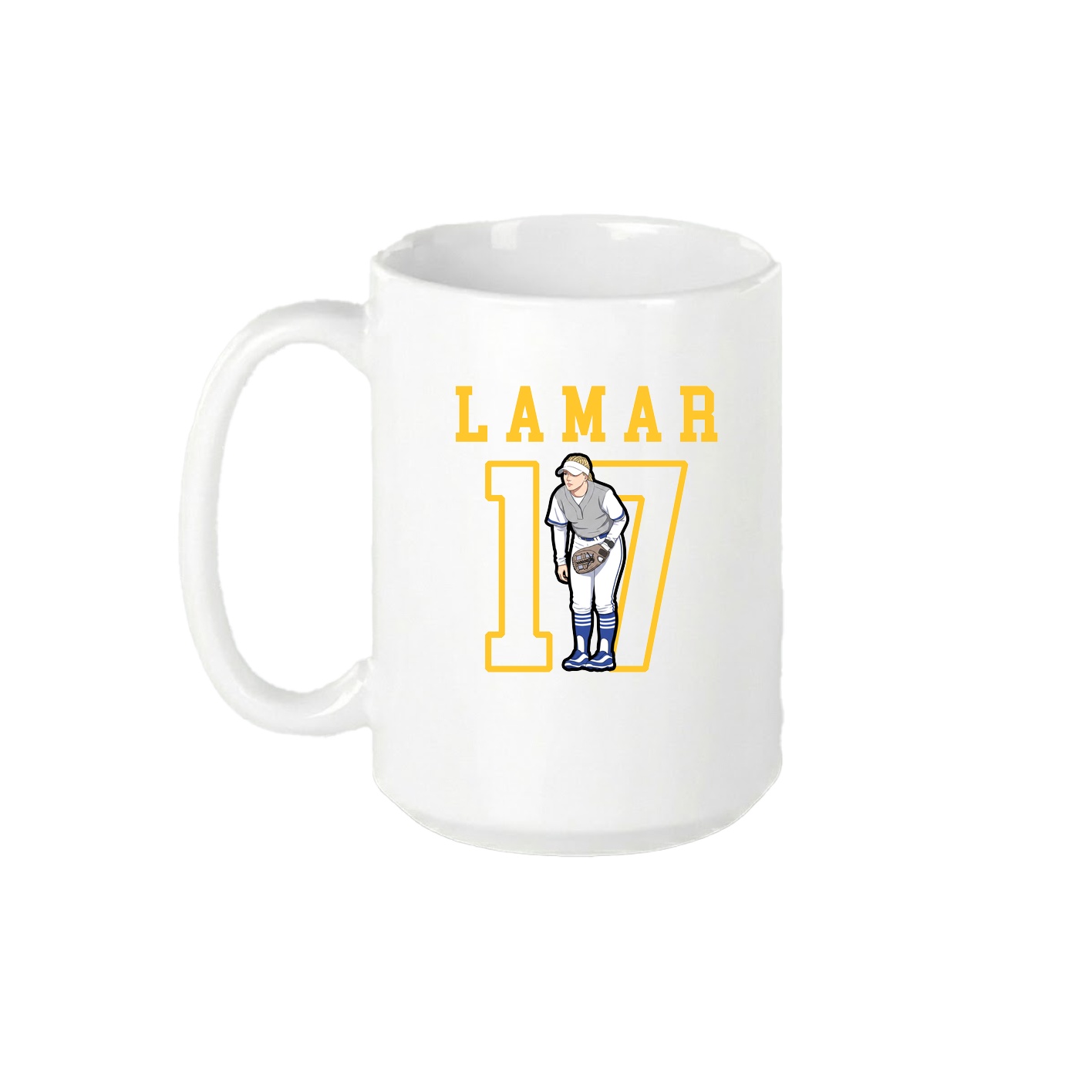 15oz Coffee Mug — Shirsey in White